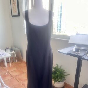 Ralph Lauren Classic midnight blue dress.